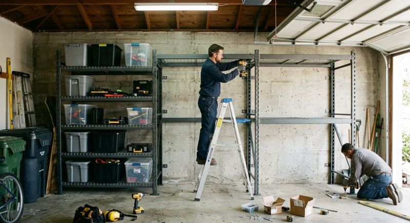 Garage Shelves Installation in Arlington, VA